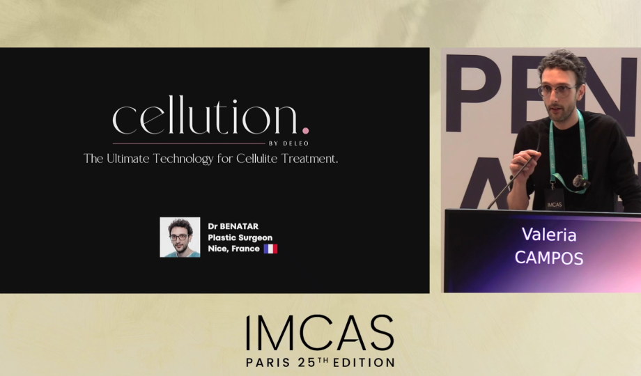 Cellution® - A fusion of 4 revolutionary technologies - Dr Marc Benatar - DELEO - IMCAS 2024